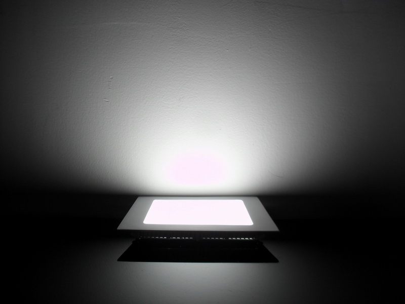โคมไฟ LED Down Light 6w แบบบาง หน้าเหลี่ยม แสงสีขาว 5นิ้ว-2